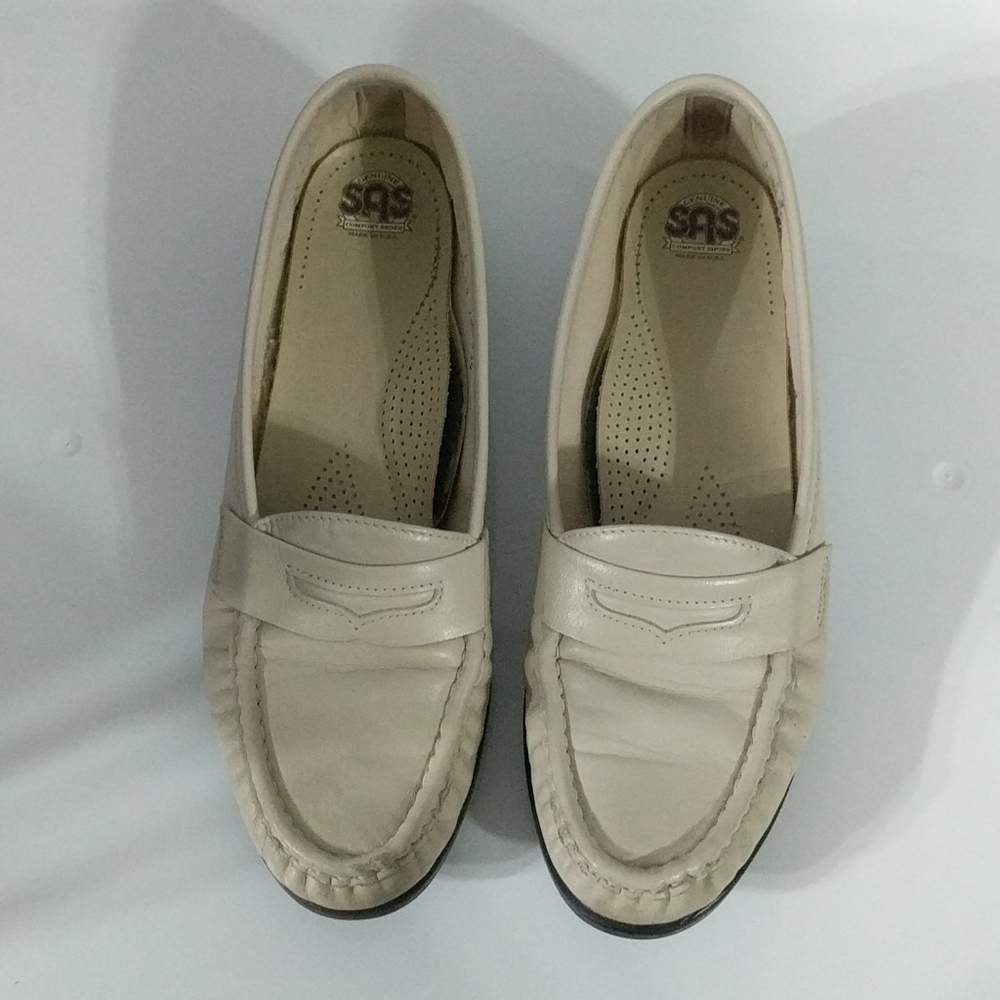 SAS Tripad Comfort Loafers Cream - 9 Narrow